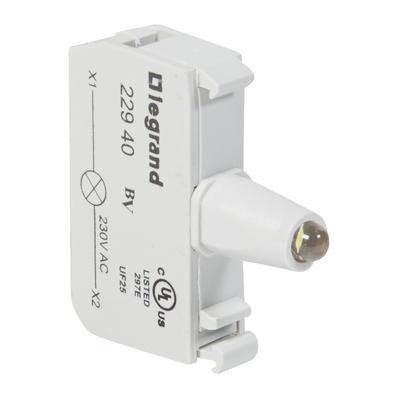 ACS BLOC LED 230V BLANC VIS