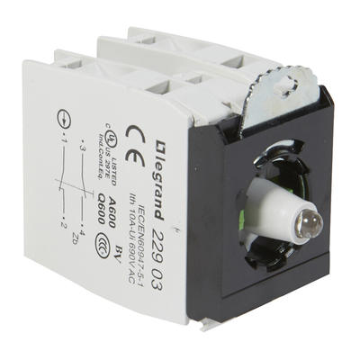 ACS S/E 3P LED 24V BC 2NONF V