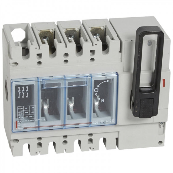 DPX IS 630 3P 400A CDE FRONT.