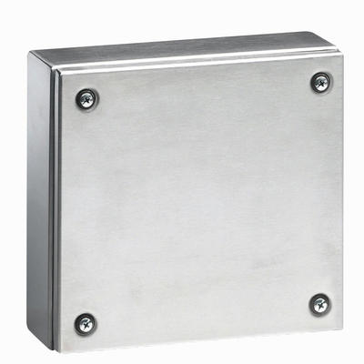 Boîtier industriel Atlantic inox carré 150x150x80 mm - IP 66 - I