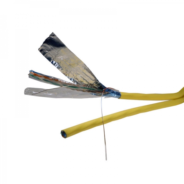 CABLE C6A F/UTP 2X4P LSOH 500M