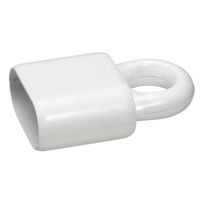 PROL 2P 6A ANNEAU PLAST BLANC