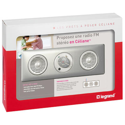 Prêt à poser Céliane : diffusion sonore avec HP intégré - comple