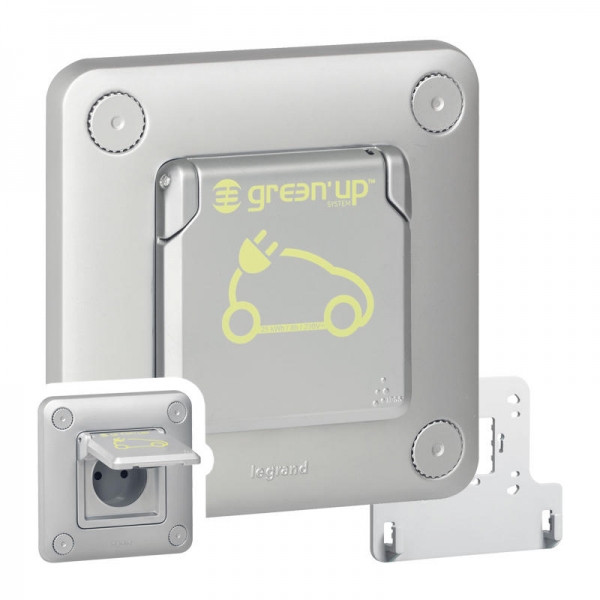 Prise Green'up Access - 3,2 kVA - mode 2 - IP55 - IK10 - fi