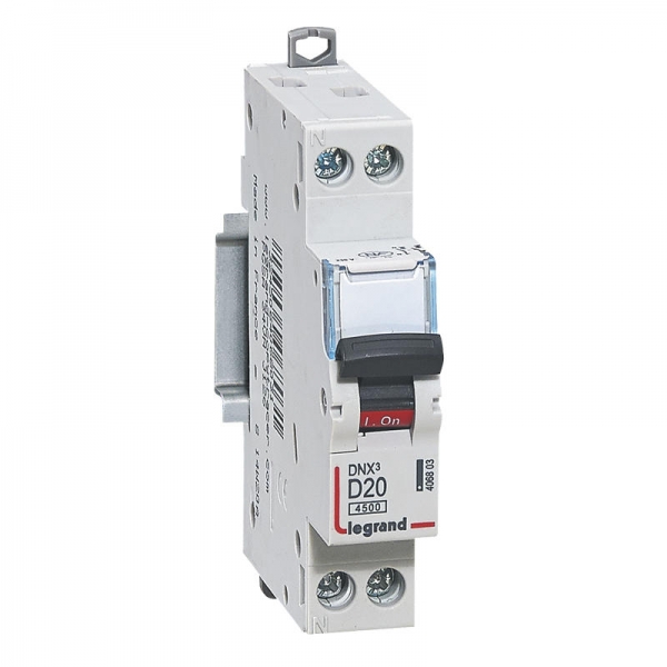 DISJ 1PNG D20 4500A/6KA 1M DNX3