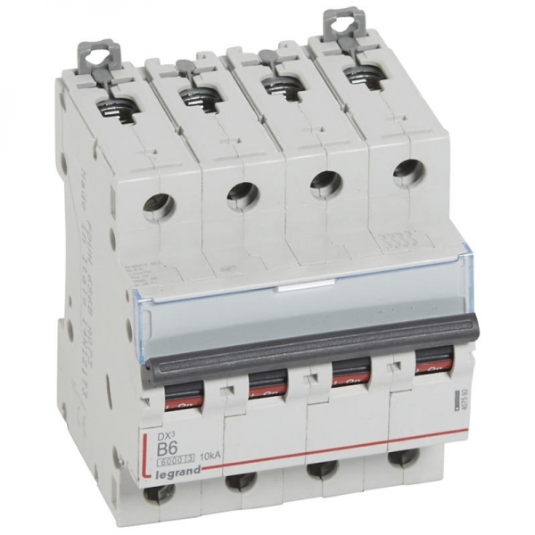 DX3 4P B6 6000A/10KA
