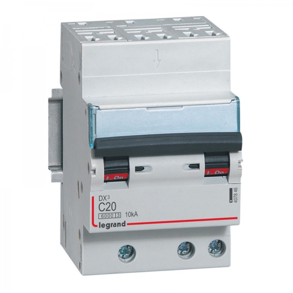 DX3 3P C20 6000A/10KA AUTO