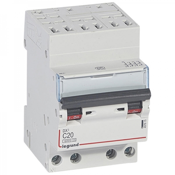 DX3 4P C20 6000A/10KA AUTO