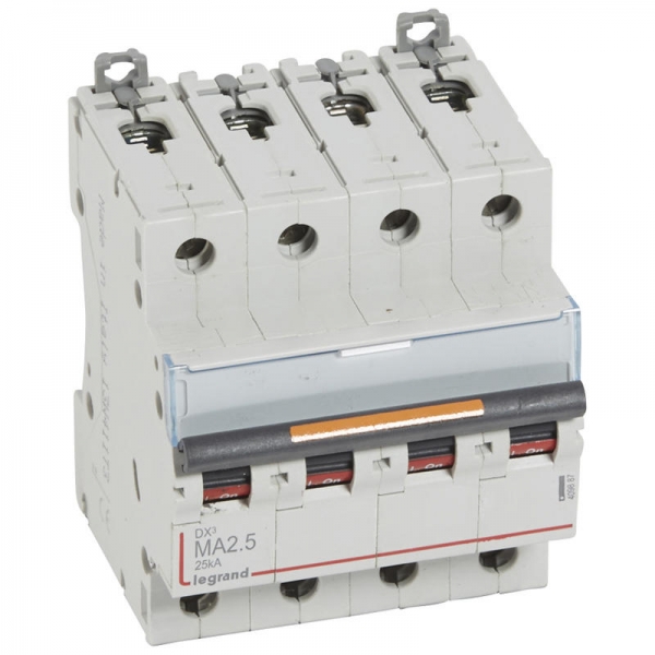 DX3 4P MA2.5 25KA