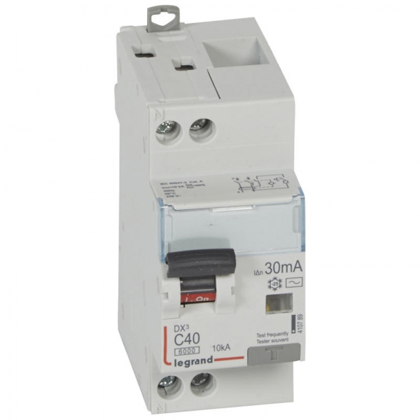 DISJ DIF 1PN C40 6000A/10K AC 30mA