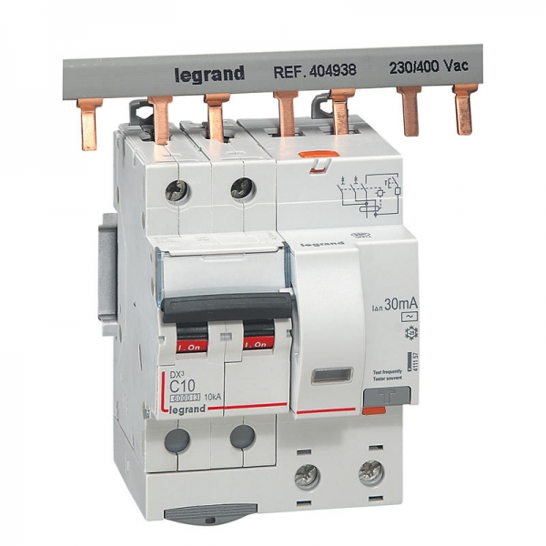 DISJ DIF 2P C10 6000A AC 30MA 4M