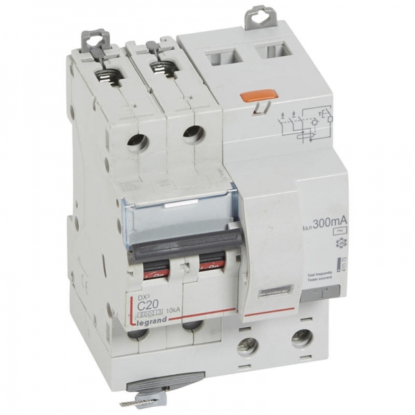 DISJ DIF 2P C20 6000A AC 300mA 4M