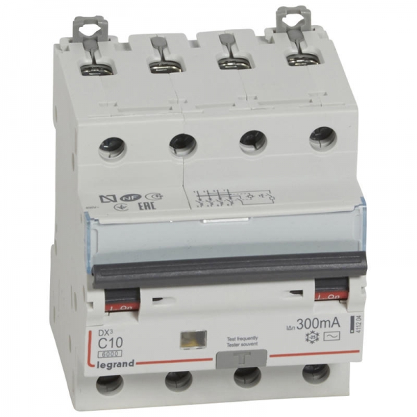 DISJ DIF 4P C10 6000A AC 300MA 4M