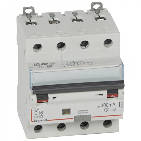 DISJ DIF 4P C16 6000A AC 300MA 4M
