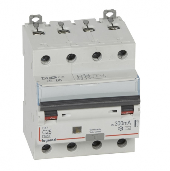 DISJ DIF 4P C25 6000A AC 300MA 4M