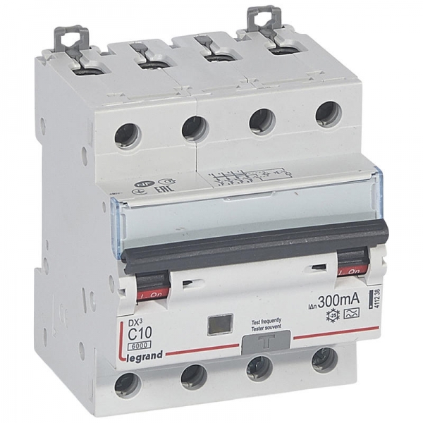 DISJ DIF 4P C10 6000A A 300MA 4M