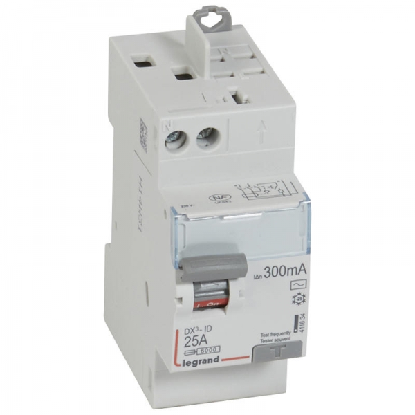 INTER DIF 2P 25A 300mA AC TGA