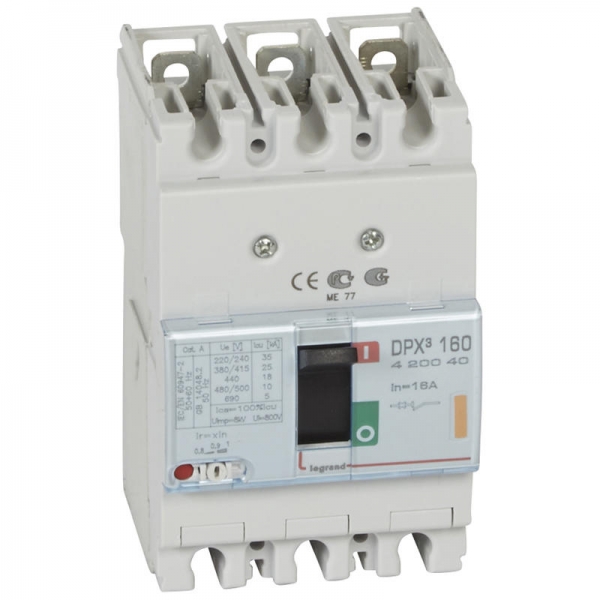 DPX3 160 MT 3P 16A 25KA