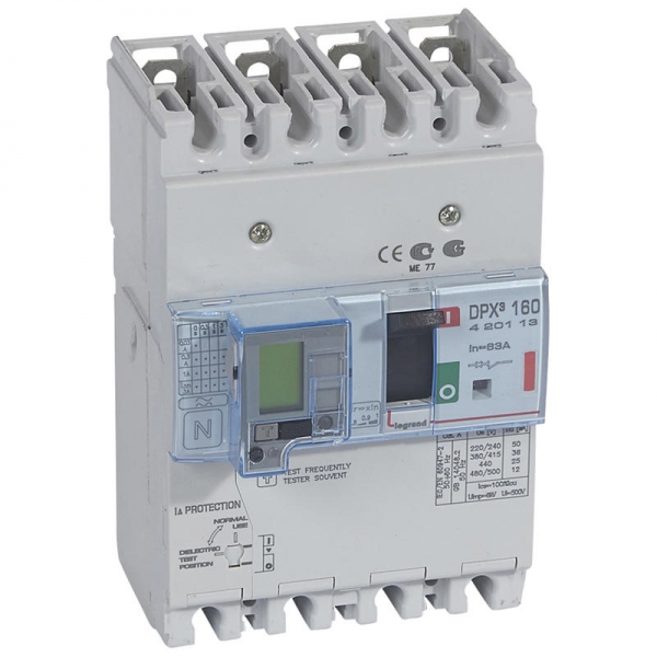 DPX3 160 MT+DIFF 4P 63A 36KA