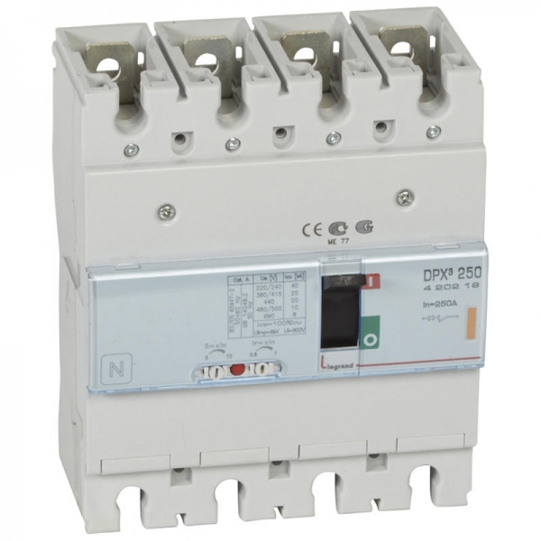 DISJ 4P 250A 25KA