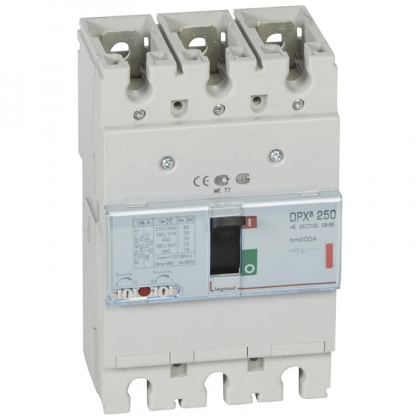 DPX3 250MT 3P 200A 36KA