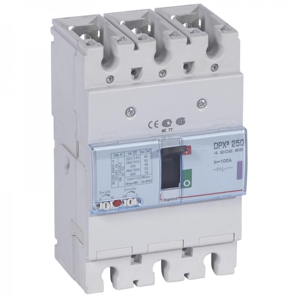 DPX3 250MT 3P 100A 50KA