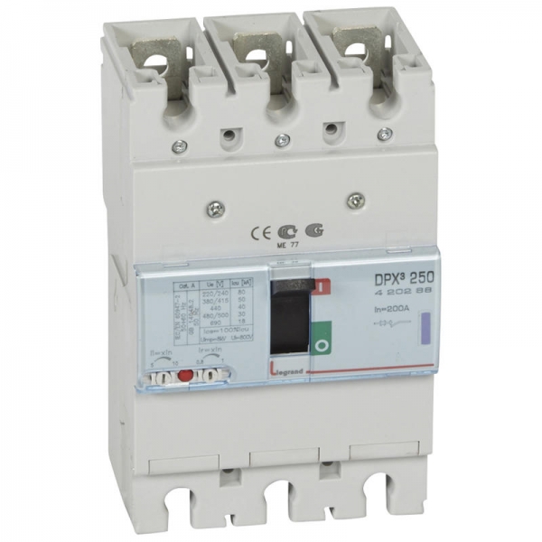 DPX3 250MT 3P 200A 50KA