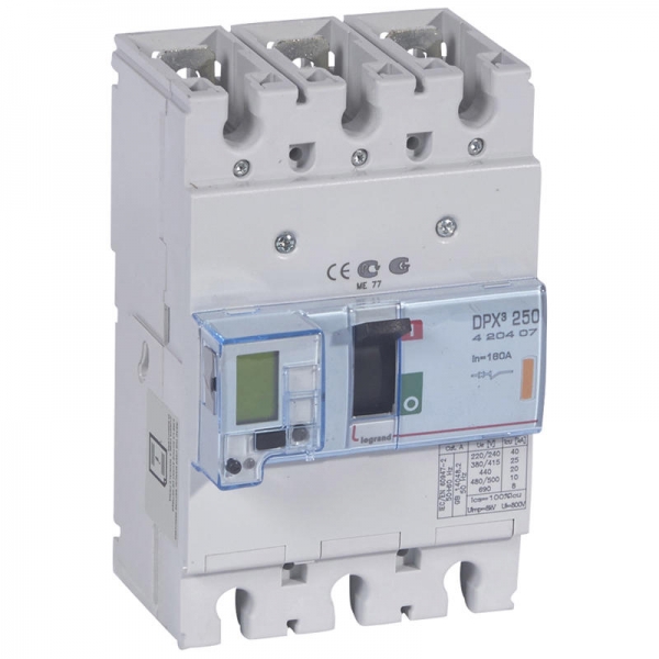 DPX3 250ELE+ MES 3P 160A 25KA