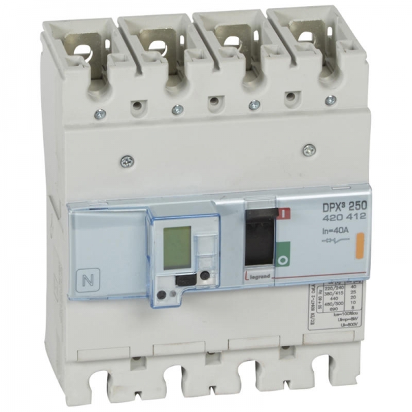 DPX3 250ELE+ MES 4P 40A 25KA