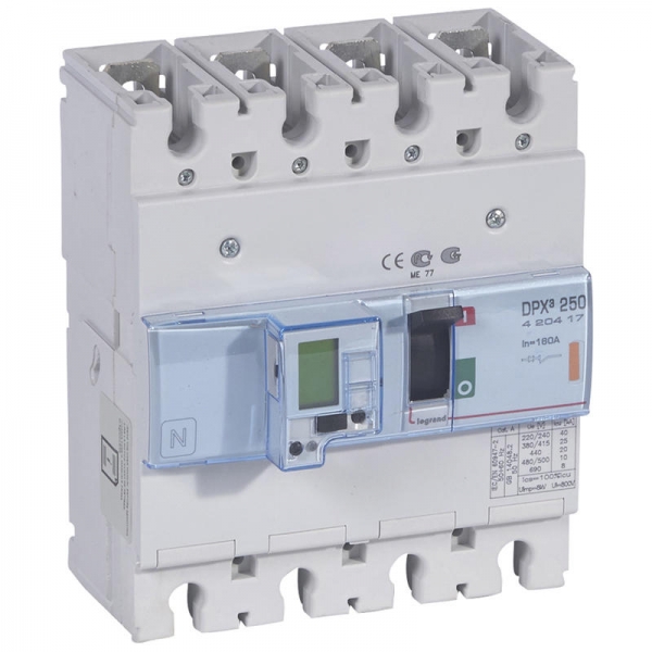 DPX3 250ELE+ MES 4P 160A 25KA