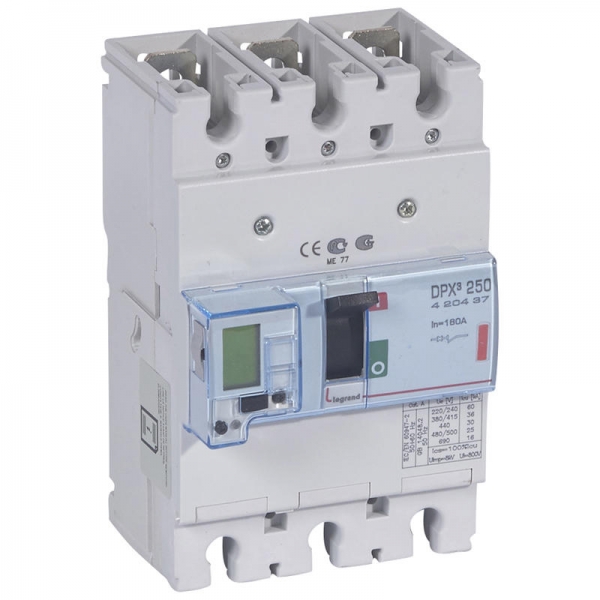 DPX3 250ELE+ MES 3P 160A 36KA