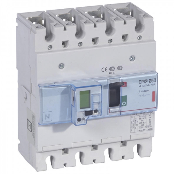 DPX3 250ELE+ MES 4P 40A 36KA