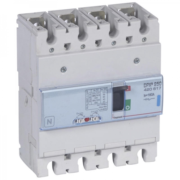 DPX3 250MT 4P 160A 70KA