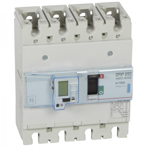 DPX3 250ELE4P 160A 70KA