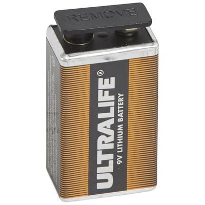 PILE LITHIUM 9V FUMEE