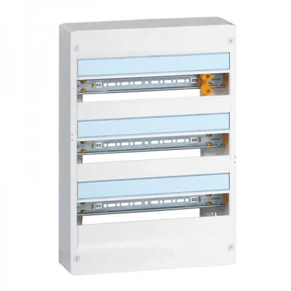 Coffret Drivia 18 modules - 3 rangées - IP30 - IK05 - Blanc RAL