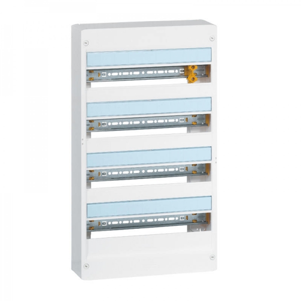 Coffret Drivia 18 modules - 4 rangées - IP30 - IK05 - Blanc RAL