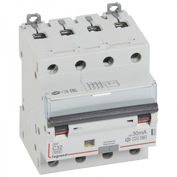 DISJ DIF 4P C32 6000A HPI 30mA 4M