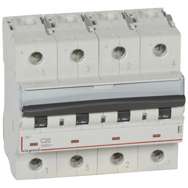 DISJ 2P B20 1000V DC