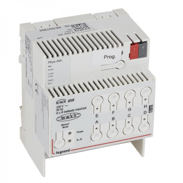 KNX DALI DIN CONTROLL 8 OUT