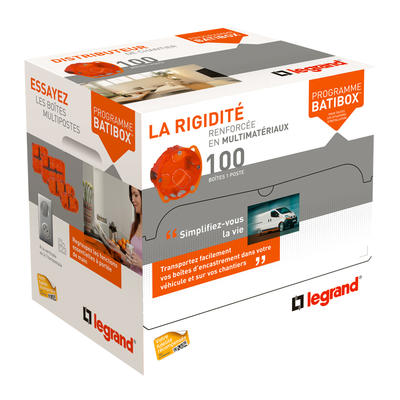 Distributeur boîtes multimatériaux (x 100) Prog. Batibox - prof.