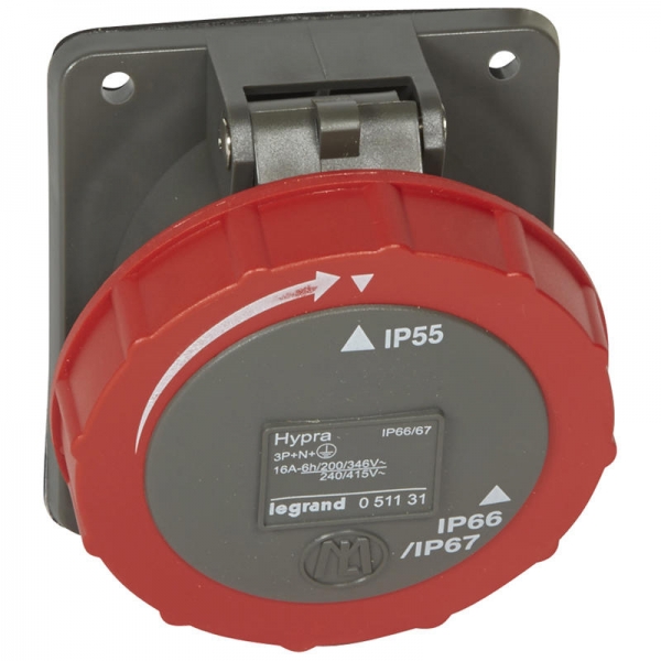 SOC TAB 16A 4P+T 400V 67/55