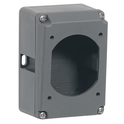 Boîtier réversible Hypra - IP44/66/67-55 - 16 A - 2P+T - plast