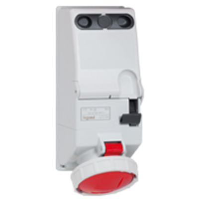 PRISE 3PN+T 63A 400V IP66