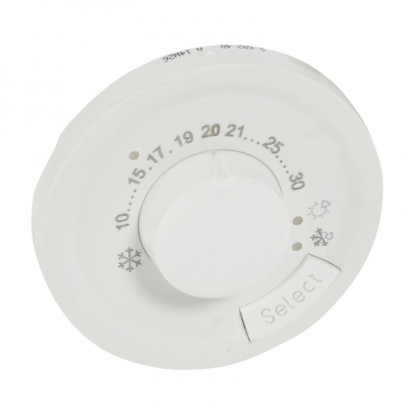 Enjoliveur Céliane - thermostat d'ambiance - Blanc
