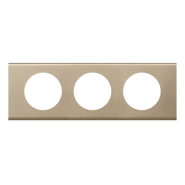 PLAQUE 3P NICKEL VELOURS
