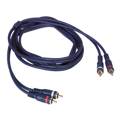 CORDON AUDIO RCA MALE/MALE 2M
