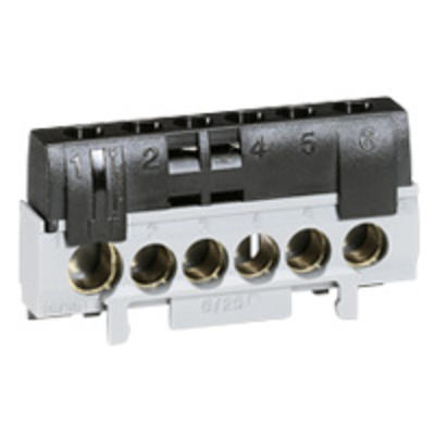 BORNIER DE PHASE 6 CONNEXIONS