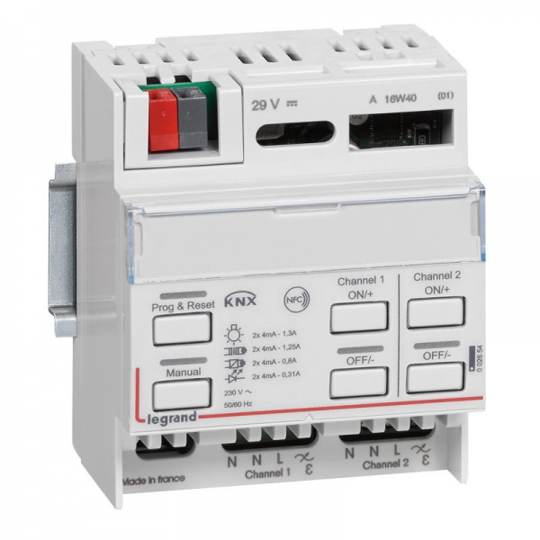 KNX DIMMER UNIVERSEL 2X300W