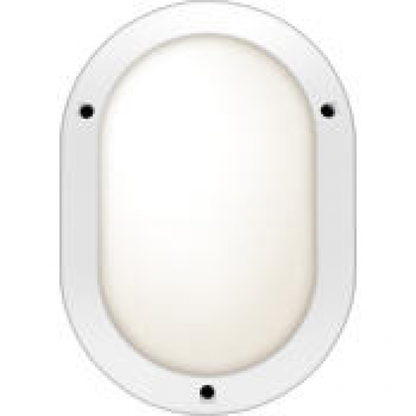 CHART-E27/53W-OVALE-BLANC